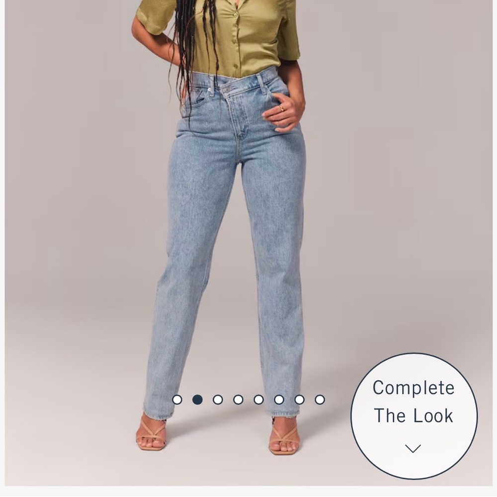 Abercrombie curve love jeans